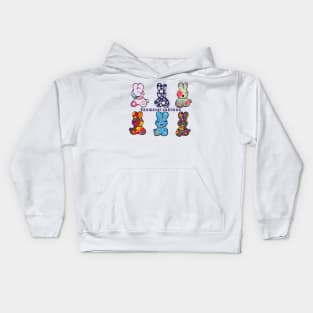 Ukrainians bunnies Kids Hoodie